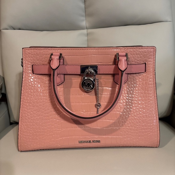 Michael Kors Hamilton Primrose Satchel MD NEW w/ tags - Picture 3 of 16